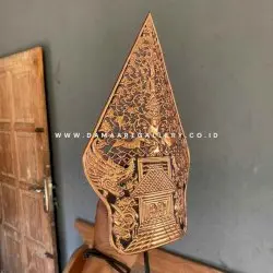 Lampu Gunungan Wayang Tembaga
